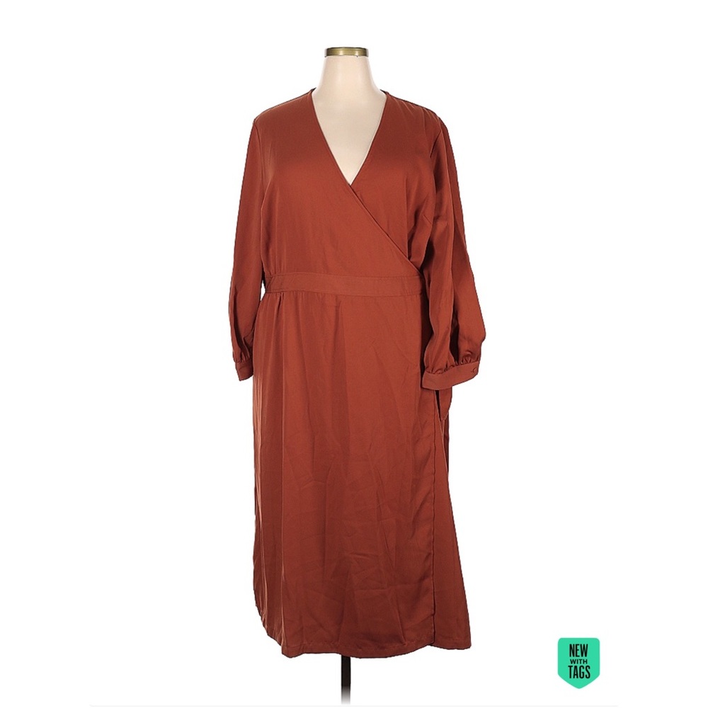 WHO WHAT WEAR wrap dress